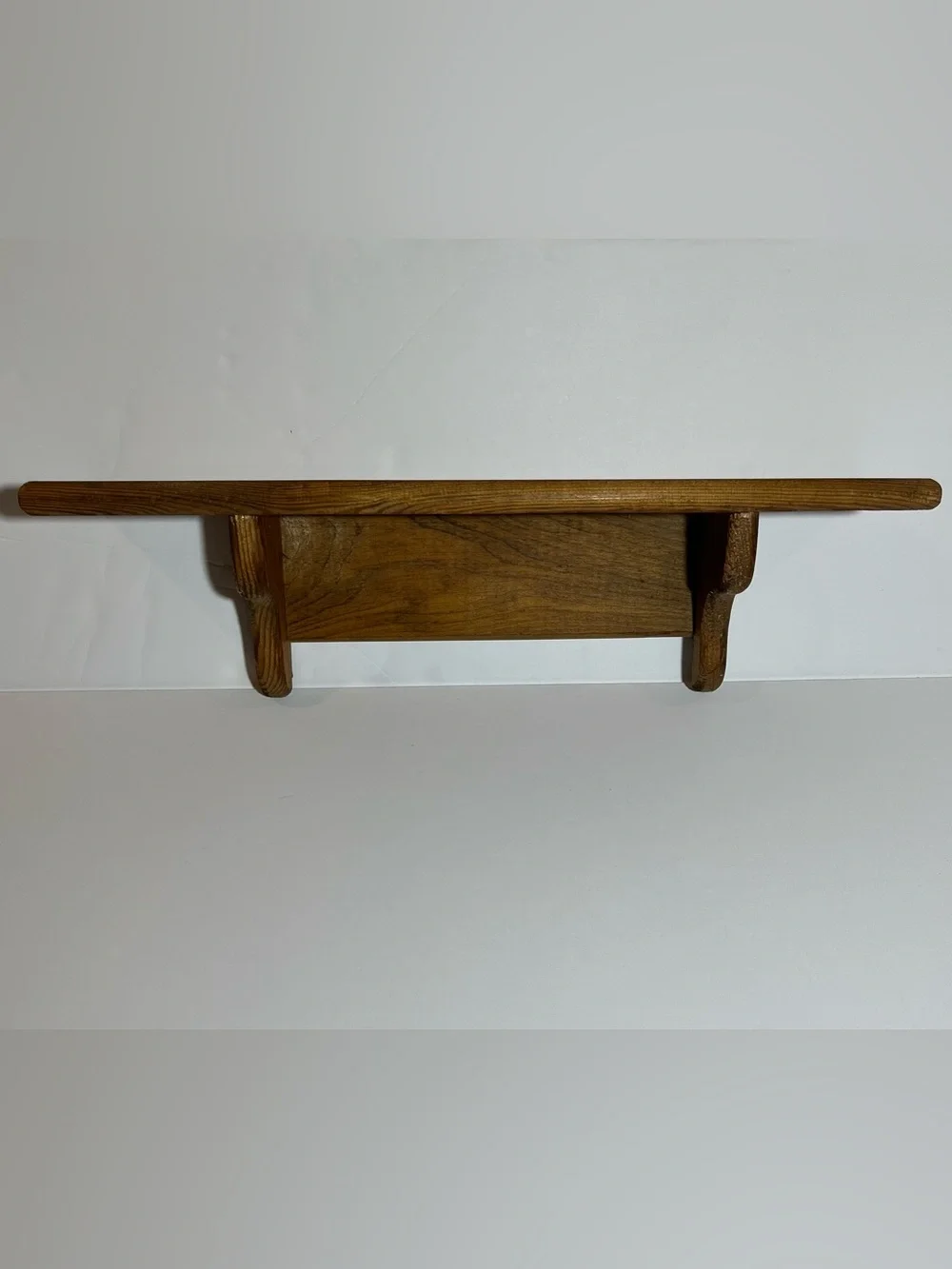 Solid Wood 20” Wall Shelf Farmhouse Country Cottage Rustic Vintage